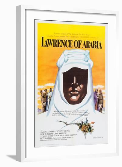 Lawrence of Arabia, 1962-null-Framed Art Print