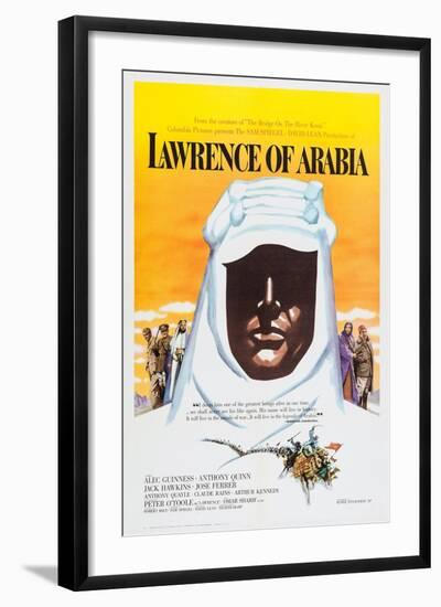 Lawrence of Arabia, 1962-null-Framed Art Print