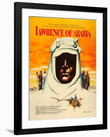 Lawrence of Arabia, 1962-null-Framed Art Print