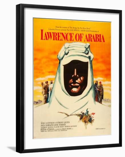 Lawrence of Arabia, 1962-null-Framed Art Print