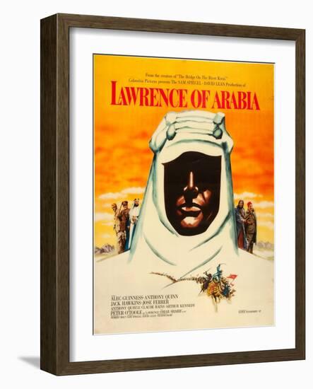 Lawrence of Arabia, 1962-null-Framed Art Print