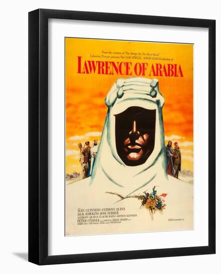 Lawrence of Arabia, 1962-null-Framed Art Print