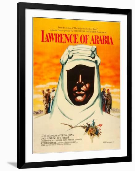 Lawrence of Arabia, 1962-null-Framed Art Print