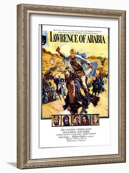 Lawrence of Arabia, 1963-null-Framed Art Print