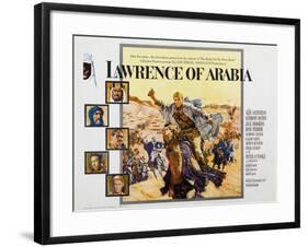 Lawrence of Arabia, 1963-null-Framed Art Print