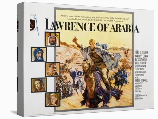 Lawrence of Arabia, 1963-null-Stretched Canvas