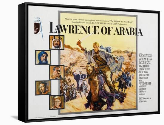 Lawrence of Arabia, 1963-null-Framed Stretched Canvas