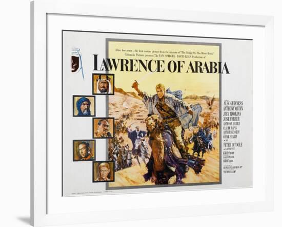 Lawrence of Arabia, 1963-null-Framed Art Print