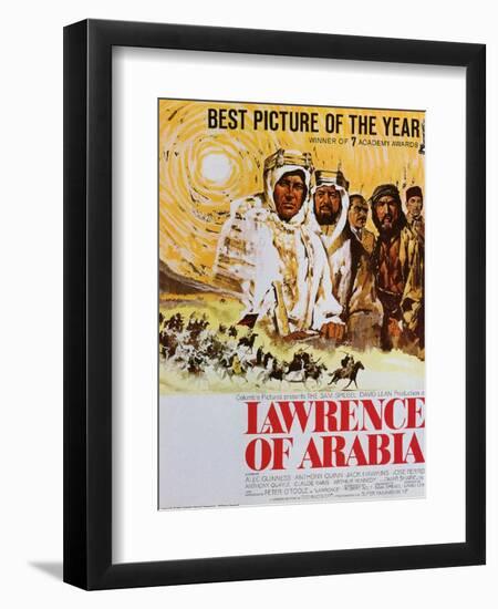 Lawrence of Arabia, 1963-null-Framed Art Print