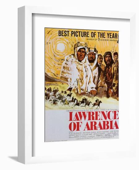 Lawrence of Arabia, 1963-null-Framed Art Print