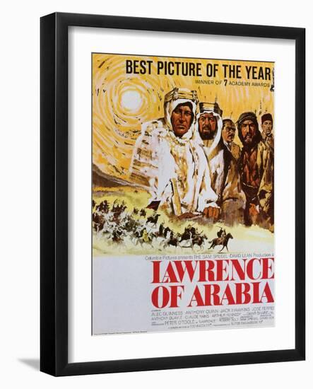 Lawrence of Arabia, 1963-null-Framed Art Print