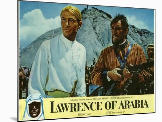 Lawrence of Arabia, 1963-null-Mounted Art Print