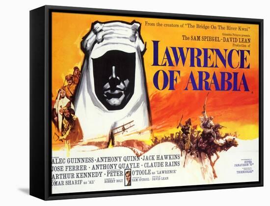 Lawrence of Arabia, 1963-null-Framed Stretched Canvas