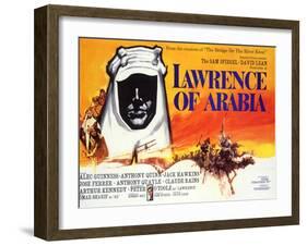 Lawrence of Arabia, 1963-null-Framed Art Print