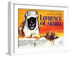 Lawrence of Arabia, 1963-null-Framed Art Print