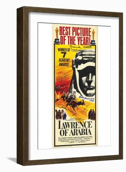 Lawrence of Arabia, 1963-null-Framed Art Print