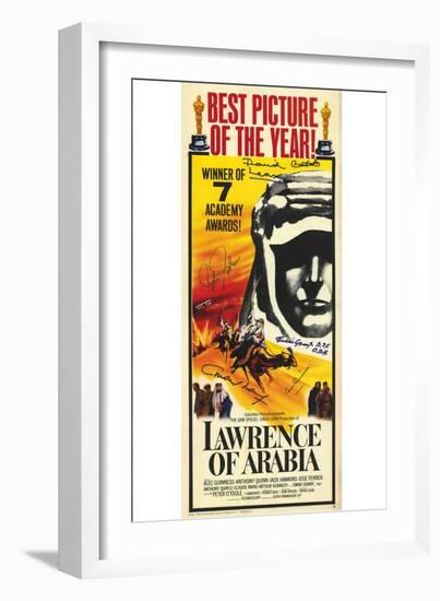 Lawrence of Arabia, 1963-null-Framed Art Print