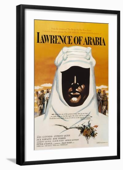 Lawrence of Arabia, 1963-null-Framed Art Print