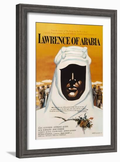 Lawrence of Arabia, 1963-null-Framed Art Print