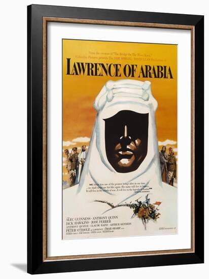 Lawrence of Arabia, 1963-null-Framed Art Print