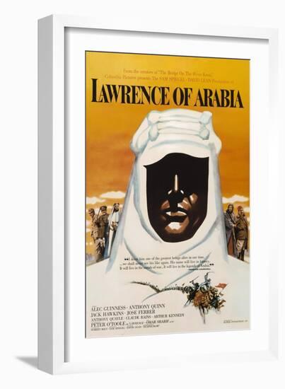 Lawrence of Arabia, 1963-null-Framed Art Print