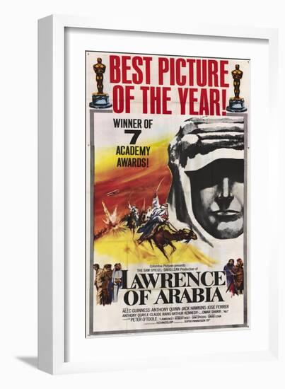 Lawrence of Arabia, 1963-null-Framed Art Print