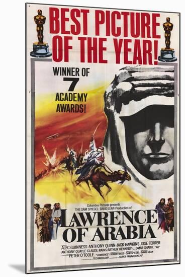 Lawrence of Arabia, 1963-null-Mounted Art Print