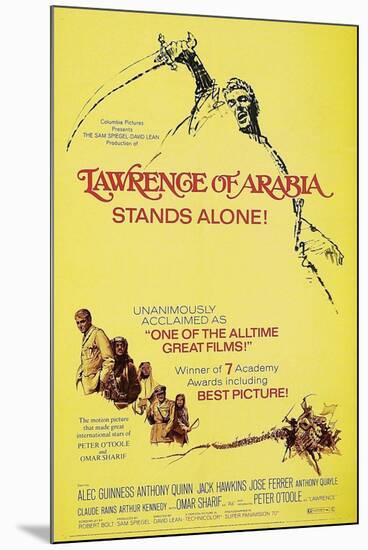 Lawrence of Arabia, 1963-null-Mounted Art Print