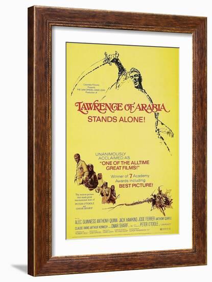 Lawrence of Arabia, 1963-null-Framed Art Print