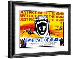 Lawrence of Arabia, 1963-null-Framed Art Print