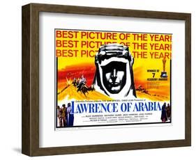 Lawrence of Arabia, 1963-null-Framed Art Print