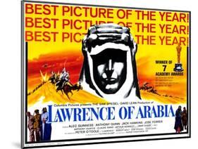 Lawrence of Arabia, 1963-null-Mounted Art Print