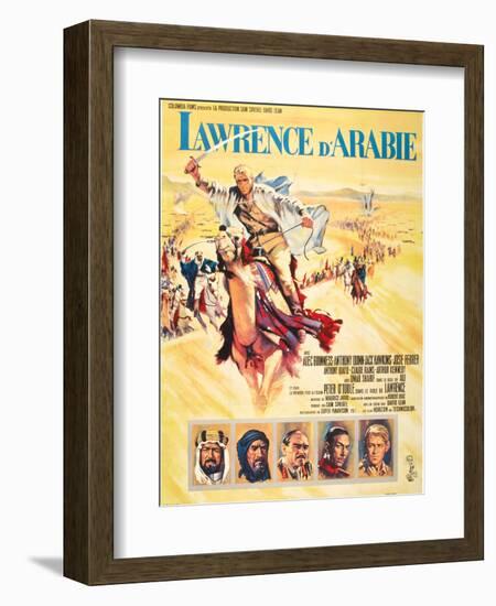 Lawrence of Arabia (aka Lawrence D'Arabie)-null-Framed Art Print