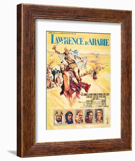 Lawrence of Arabia (aka Lawrence D'Arabie)-null-Framed Art Print