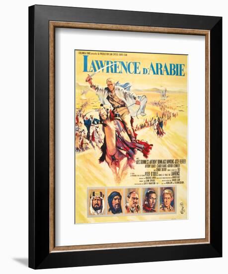 Lawrence of Arabia (aka Lawrence D'Arabie)-null-Framed Art Print