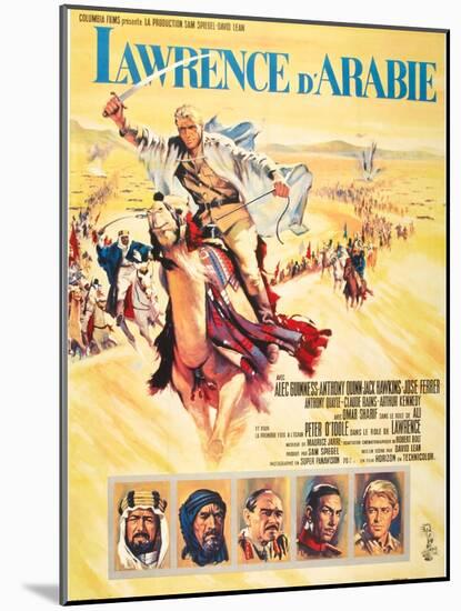 Lawrence of Arabia (aka Lawrence D'Arabie)-null-Mounted Art Print