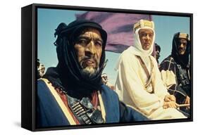 Lawrence of Arabia, Anthony Quinn, Peter O'Toole, Omar Sharif, 1962-null-Framed Stretched Canvas