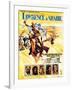 Lawrence of Arabia, French Movie Poster, 1963-null-Framed Art Print