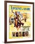 Lawrence of Arabia, French Movie Poster, 1963-null-Framed Art Print