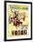 Lawrence of Arabia, French Movie Poster, 1963-null-Framed Art Print