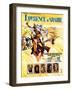 Lawrence of Arabia, French Movie Poster, 1963-null-Framed Art Print