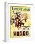 Lawrence of Arabia, French Movie Poster, 1963-null-Framed Art Print