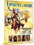 Lawrence of Arabia, French Movie Poster, 1963-null-Mounted Art Print