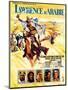 Lawrence of Arabia, French Movie Poster, 1963-null-Mounted Art Print