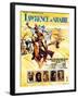 Lawrence of Arabia, French Movie Poster, 1963-null-Framed Art Print