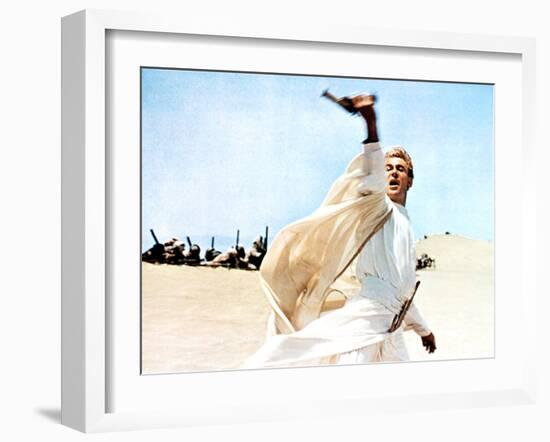 Lawrence Of Arabia, Peter O'Toole, 1962-null-Framed Photo