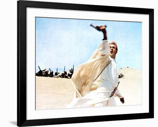 Lawrence Of Arabia, Peter O'Toole, 1962-null-Framed Photo