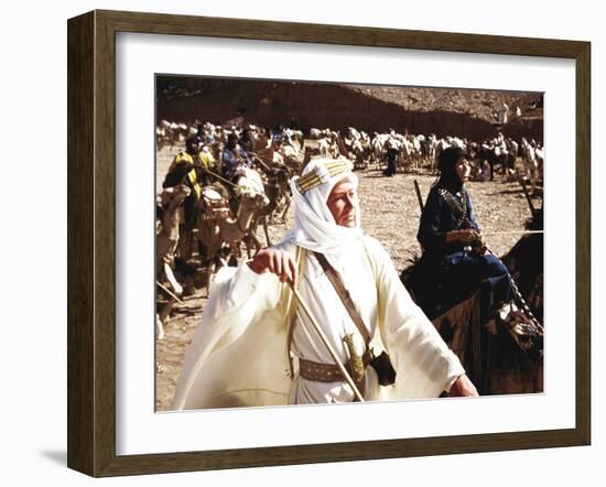 Lawrence Of Arabia, Peter O'Toole, 1962-null-Framed Photo