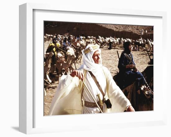 Lawrence Of Arabia, Peter O'Toole, 1962-null-Framed Photo