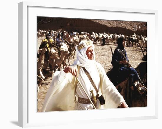 Lawrence Of Arabia, Peter O'Toole, 1962-null-Framed Photo